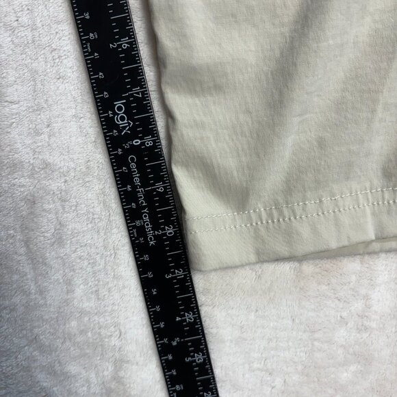 Eddie‎ Bauer First Ascent Womens Capri Pants 8 Hiking Pumice Beige Lightweight - Picture 12 of 13